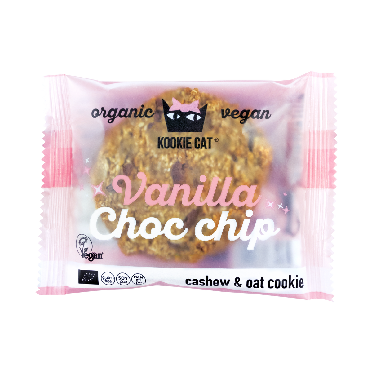 Kookie Cat Vanilla Choc Chip Cookie Box