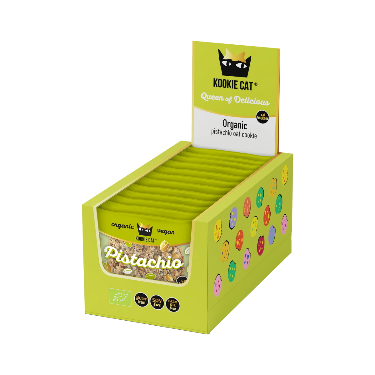 Kookie Cat Pistachio Cookie Box