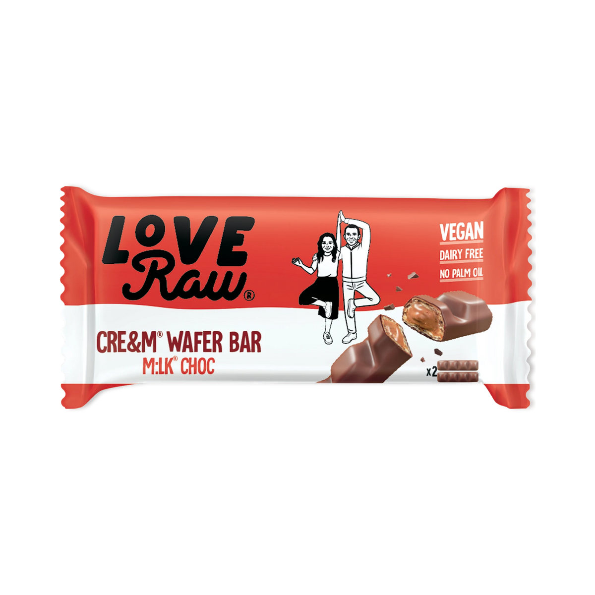 M:lk Choc Cre&m Wafer Bar Box