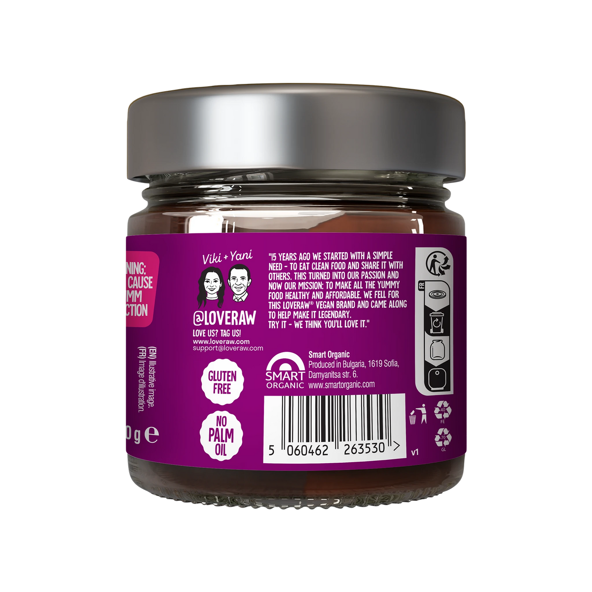 Vegan Hazelnut Cacao Spread 'Choco Love' 250 g