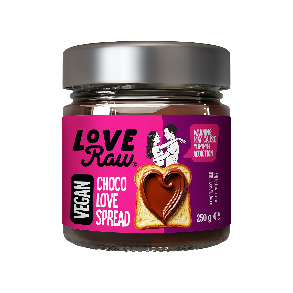 Vegan Hazelnut Cacao Spread 'Choco Love' 250 g