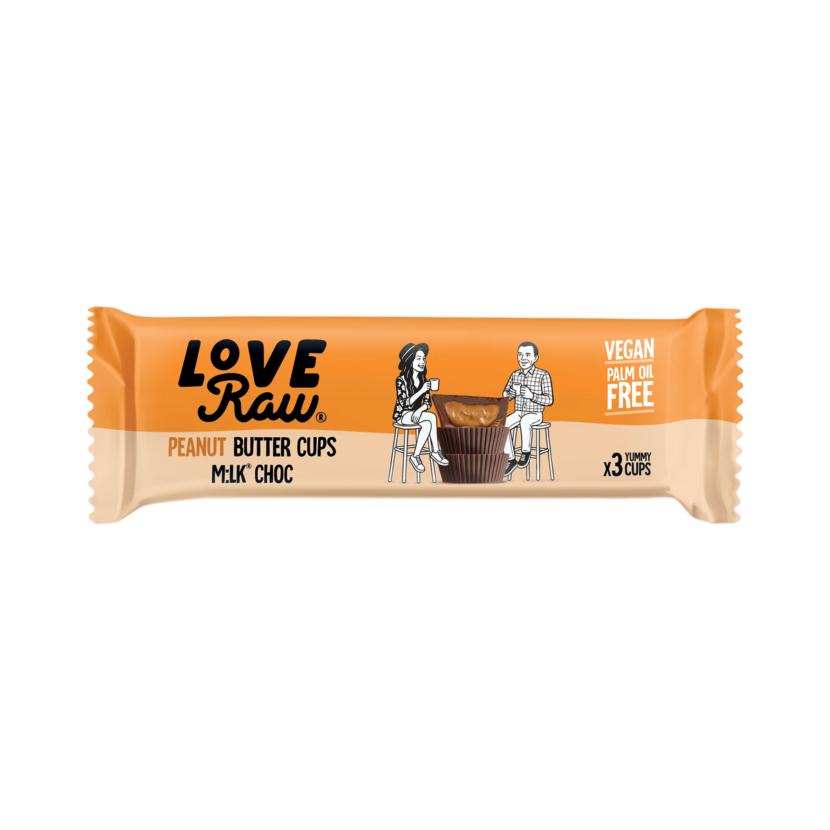 M:lk Choc Peanut Butter Cups Box