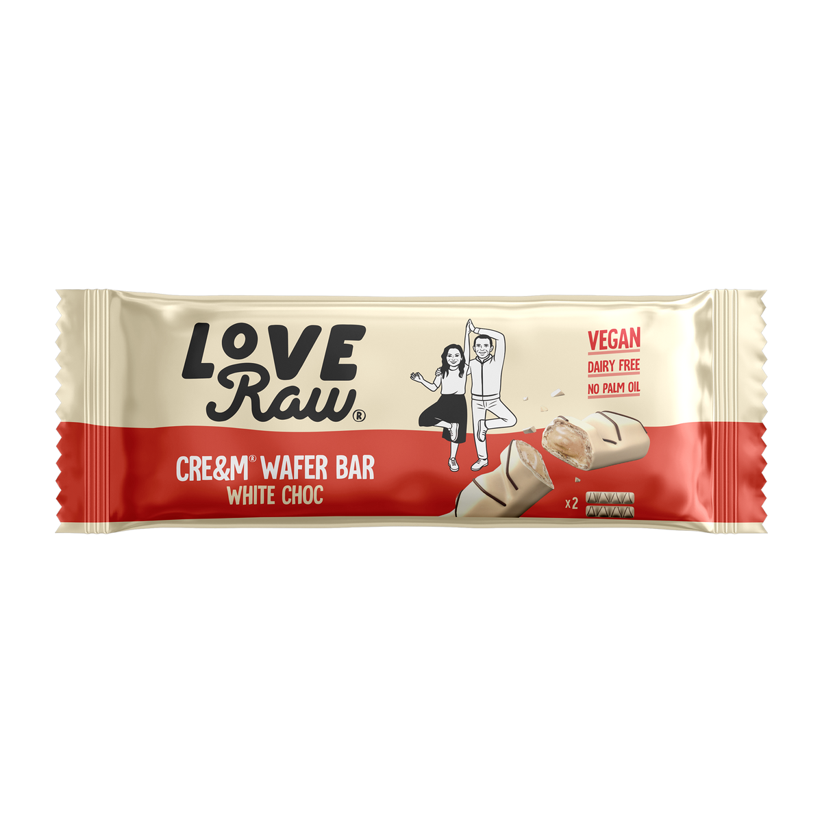 White Choc Cre&m Wafer Bar Box