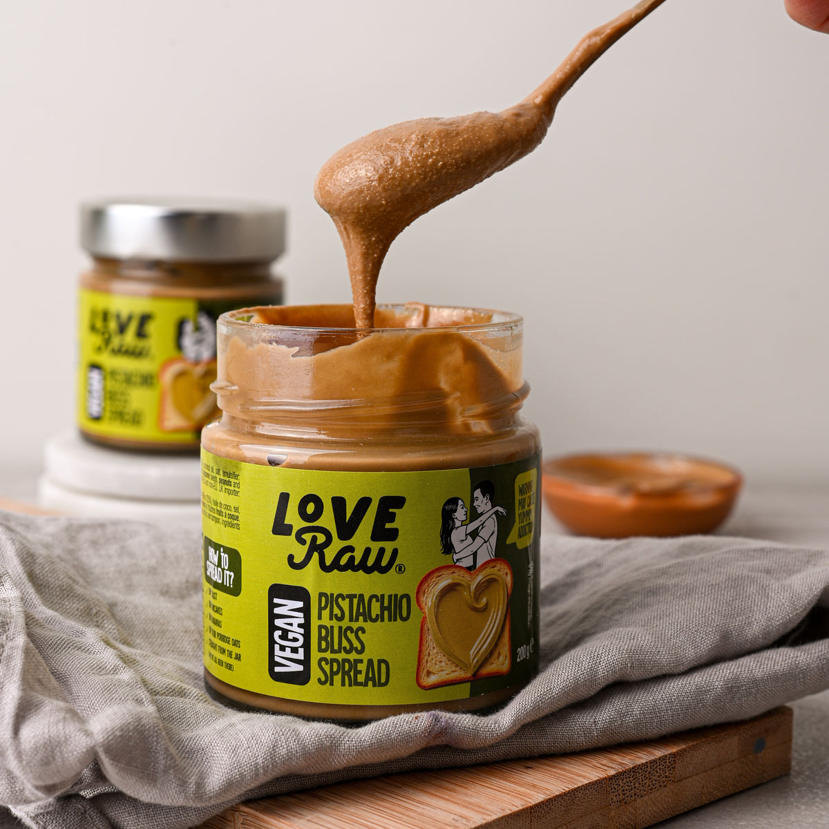 Vegan Pistachio Spread 'Pistachio Bliss' 250 g LoveRaw