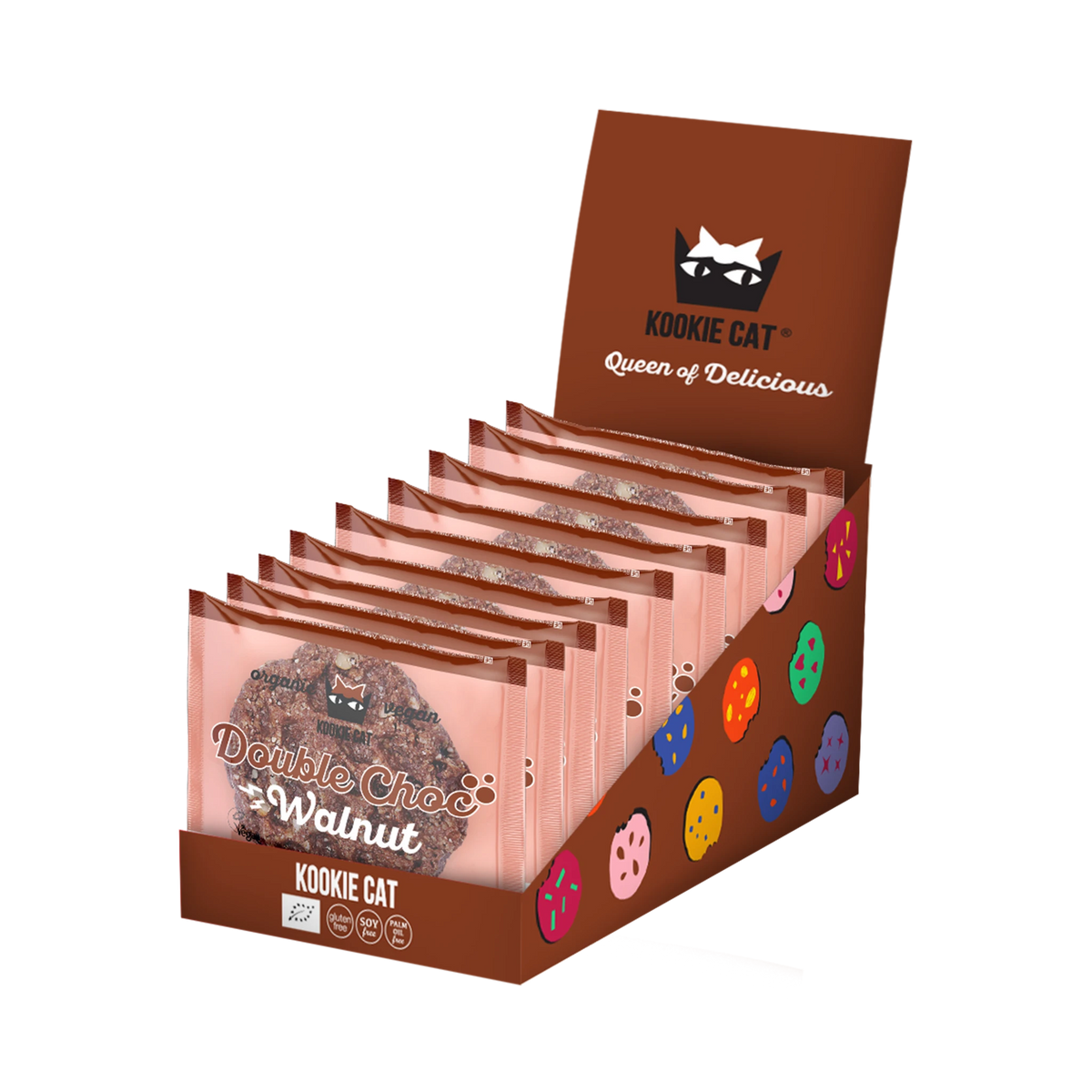 Kookie Cat Double Chocolate Cookie Box