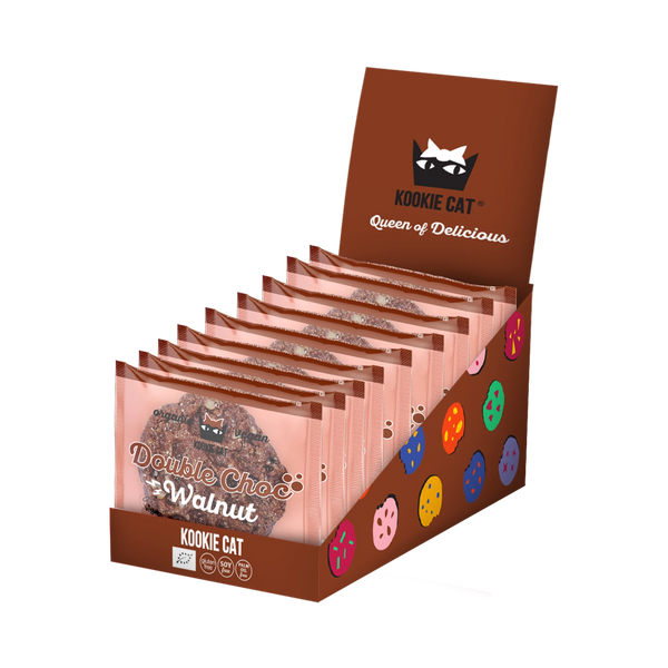 Kookie Cat Double Chocolate Cookie Box