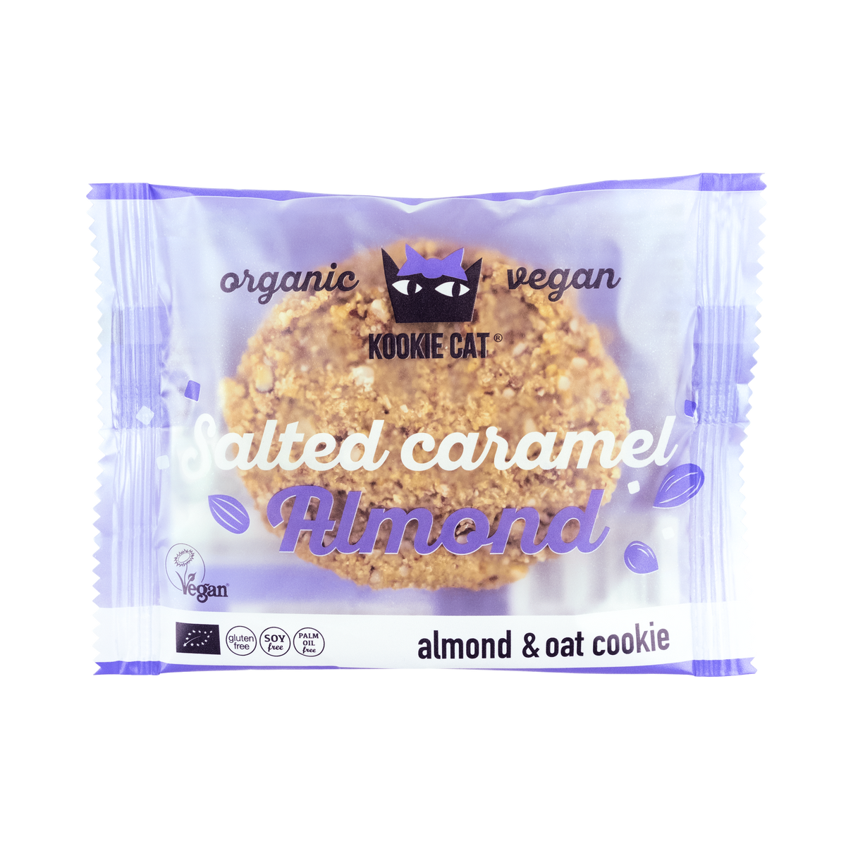 Kookie Cat Salted Caramel Almond Cookie Box