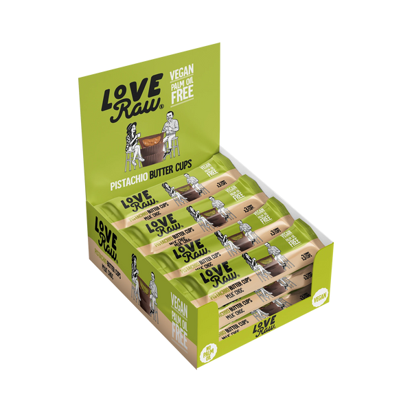 M:lk Choc Pistachio Butter Cups Box