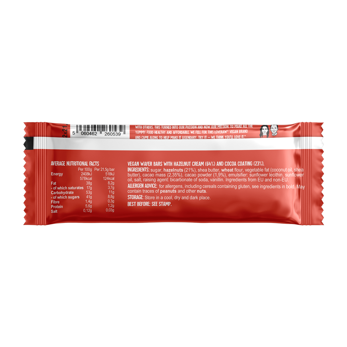 M:lk Choc Cre&m Wafer Bar Box