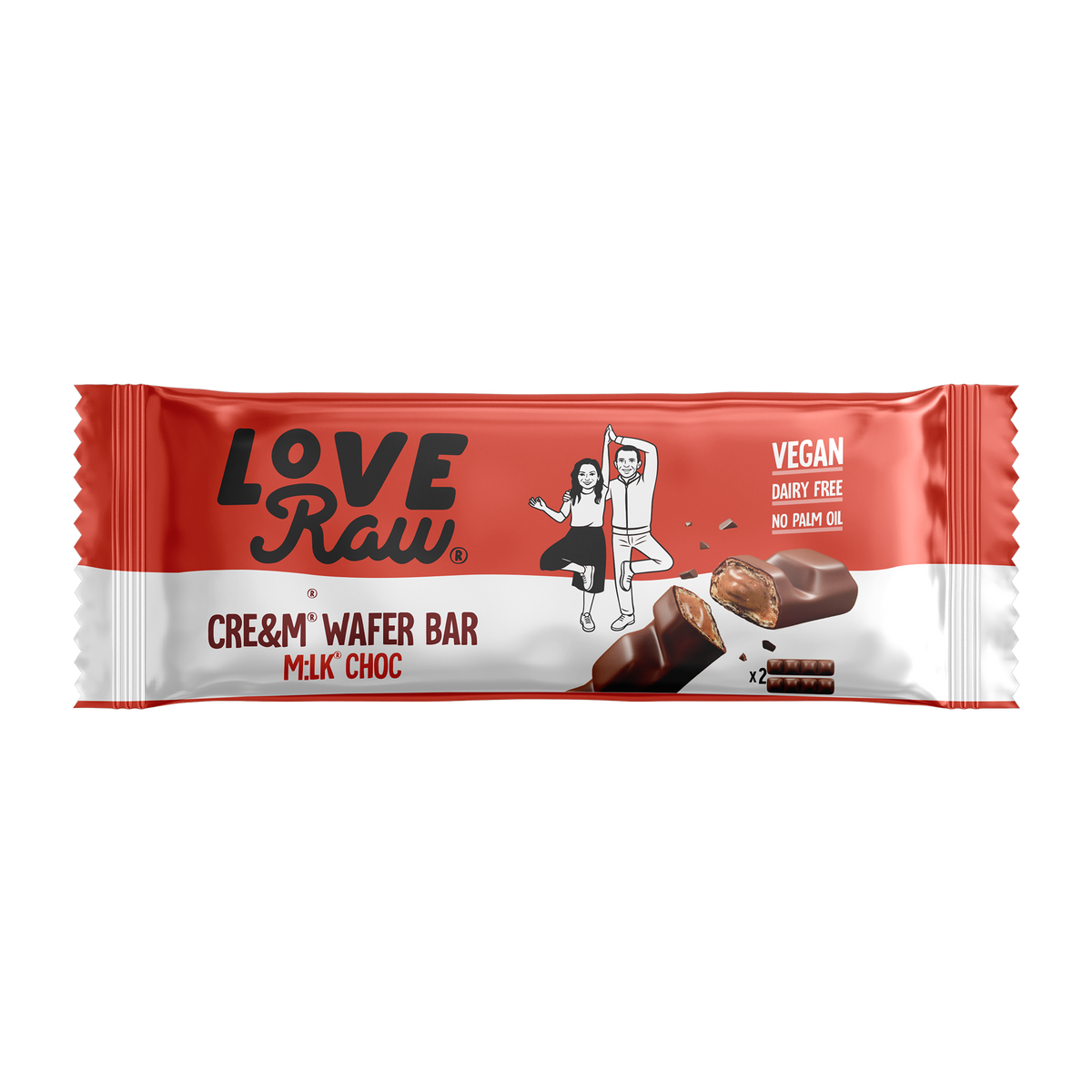 M:lk Choc Cre&m Wafer Bar Box