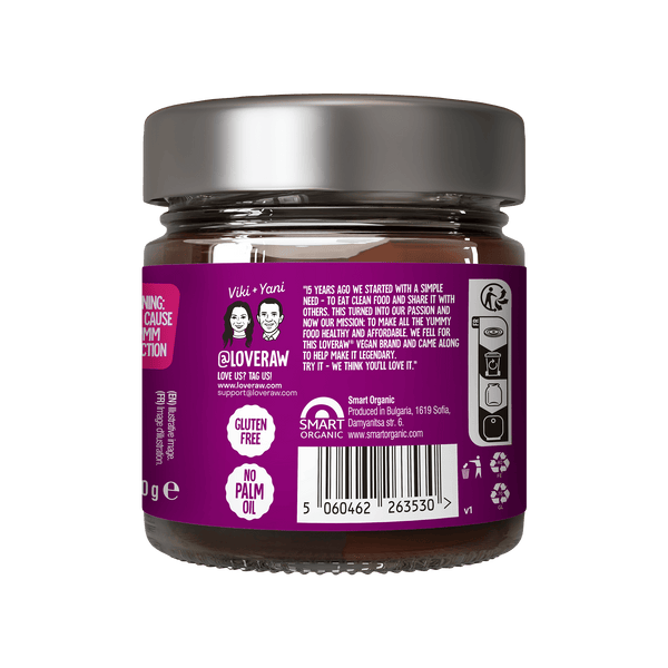 Hazelnut Cacao Spread Choco Love 250 g LoveRaw