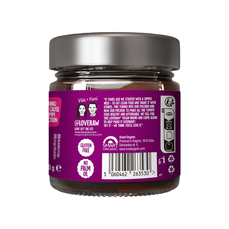 Hazelnut Cacao Spread Choco Love 250 g LoveRaw