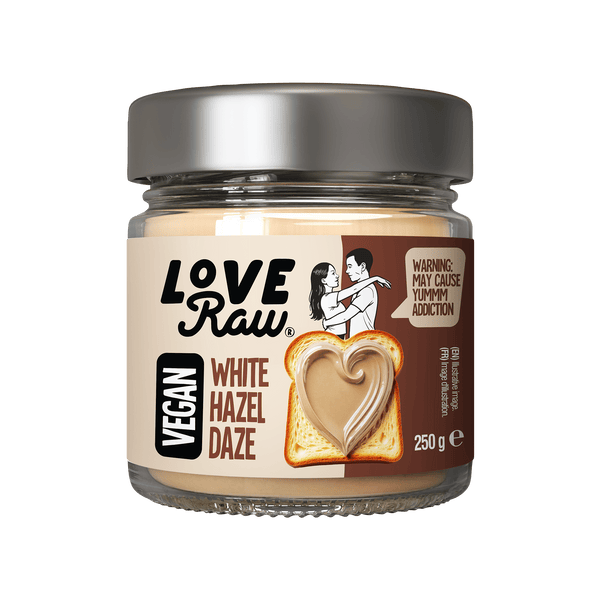 Hazelnut spread White Hazel Daze 250 g LoveRaw