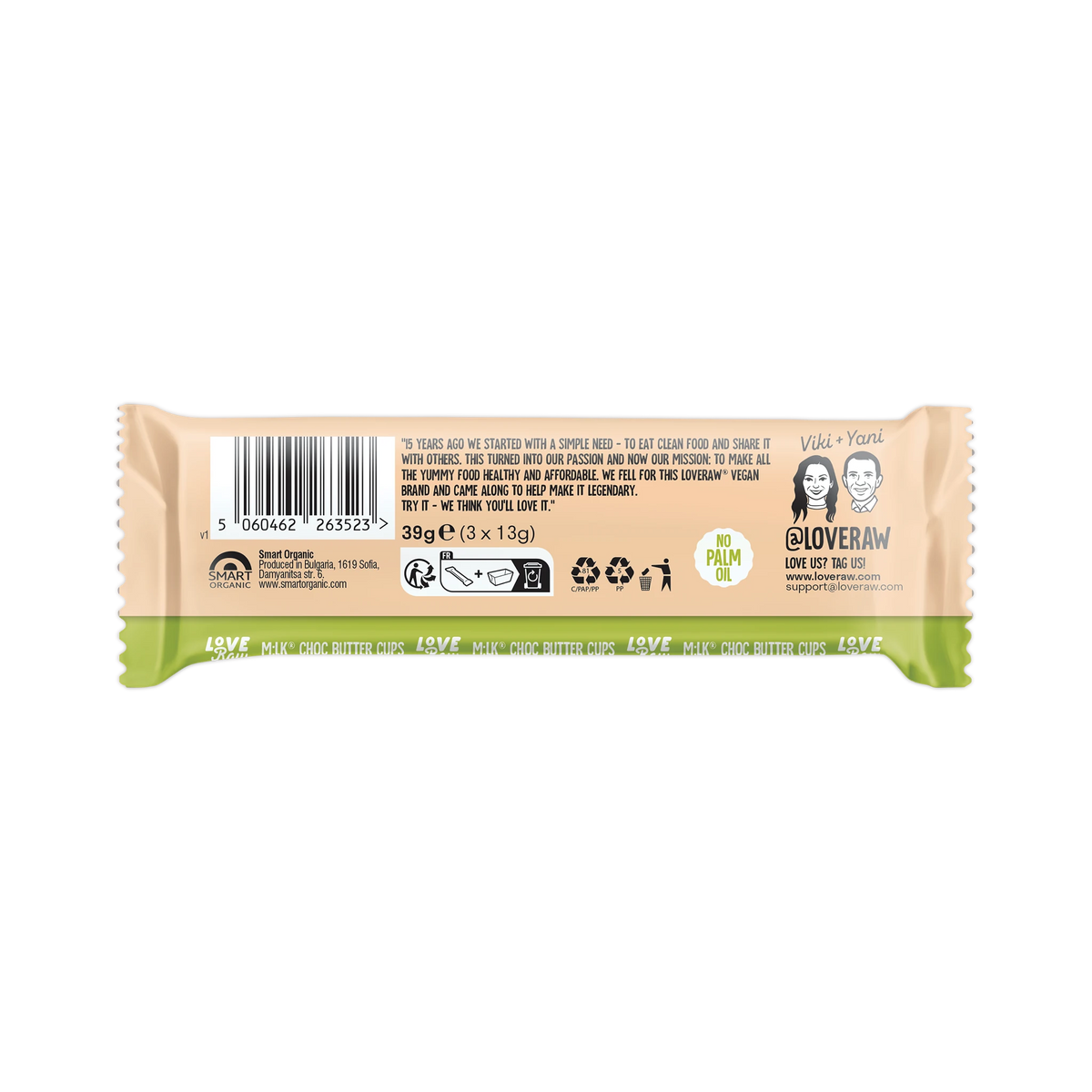M:lk Choc Pistachio Butter Cups Box