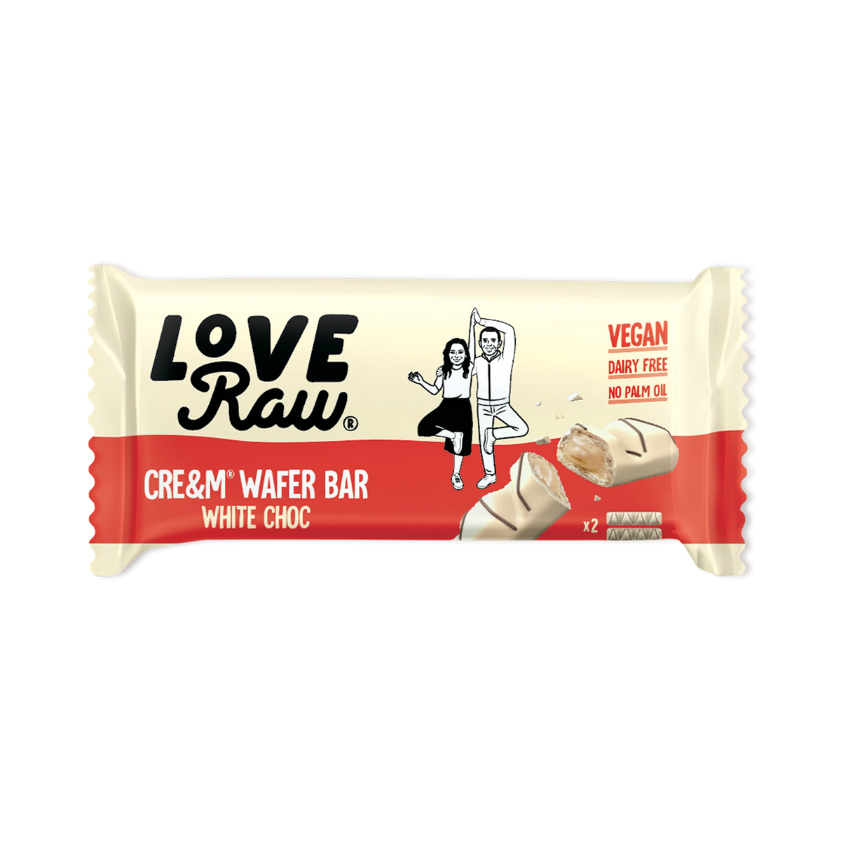 White Choc Cre&m Wafer Bar Box