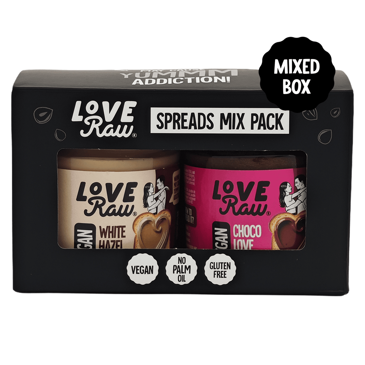 Spreads Mixed Box LoveRaw