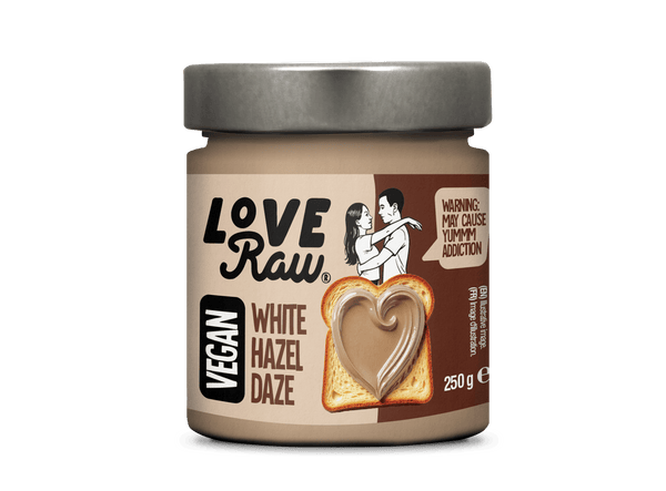 Hazelnut spread White Hazel Daze 250 g LoveRaw