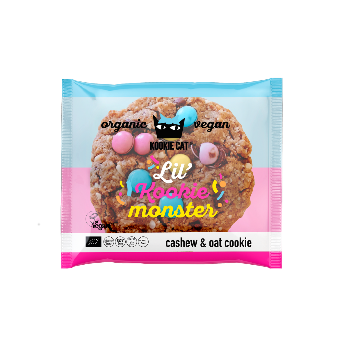 Kookie Cat Vanilla & Colourful Candies Cookie Box