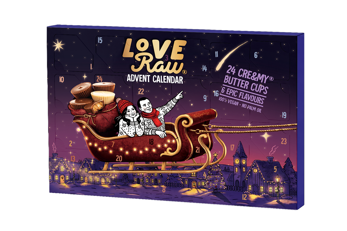 Vegan Butter Cups Advent Calendar