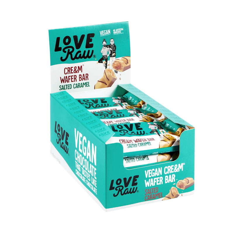 Salted Caramel Cre&m® Wafer Bars - 12 Pack