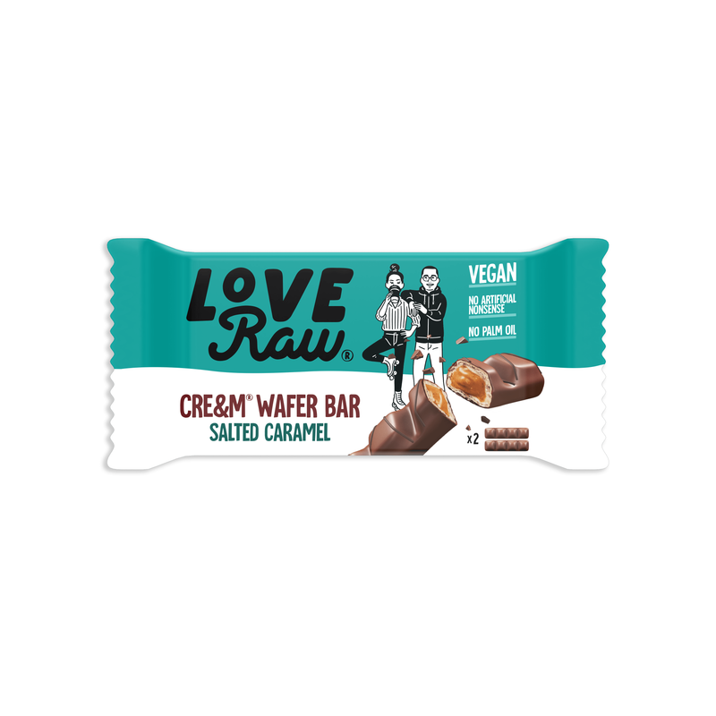 Salted Caramel Cre&m® Wafer Bars